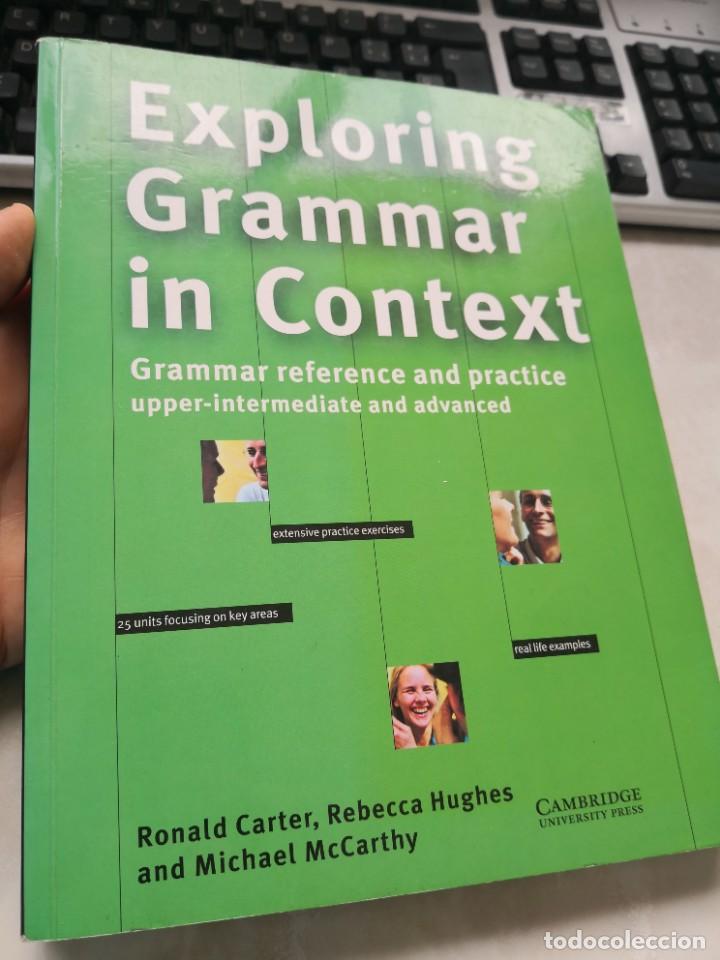 Libros de segunda mano: EXPLORING GRAMMAR IN CONTEXT-GRAMAR REFERENCE AND PRACTICE-UPPER-INTERMEDIATE AND ADVANC-PORTES 5.99 - Foto 2
