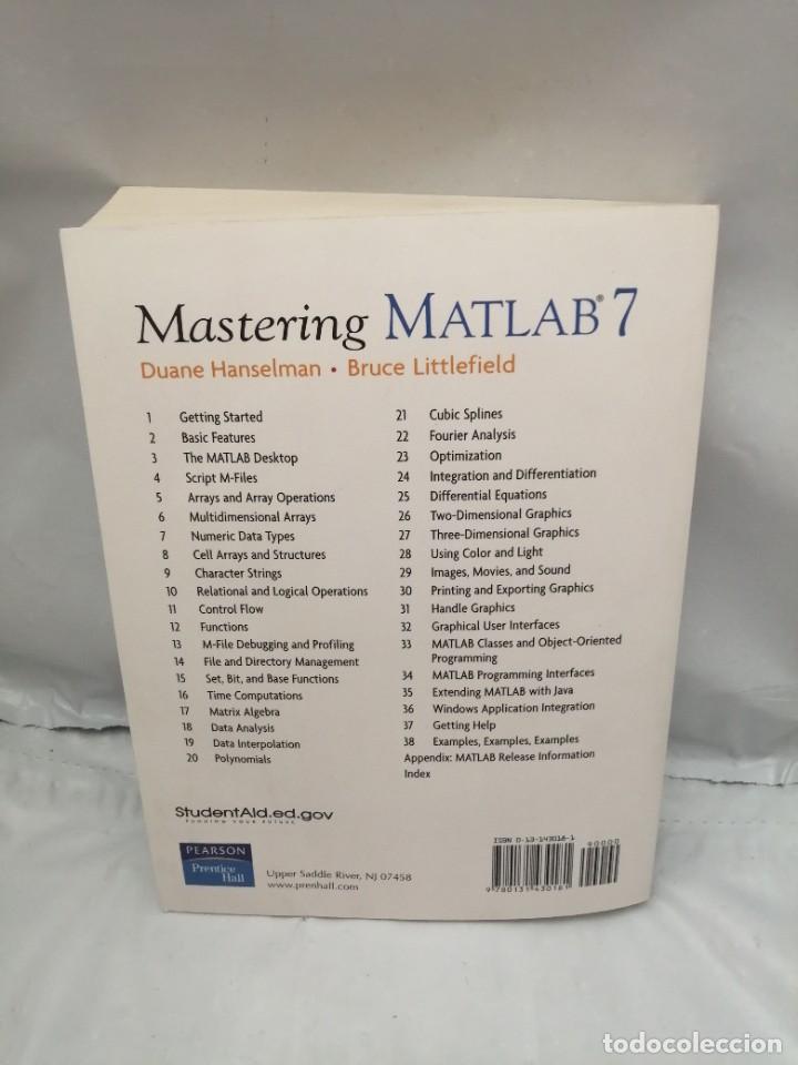 Libros de segunda mano: MASTERING MATLAB 7 - Foto 2