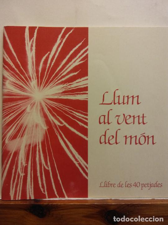 Libros de segunda mano: LLUM AL VENT DEL M&Oacute;N. APLEC DE LESPERIT - Foto 1