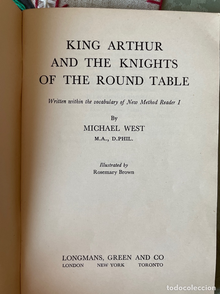 Libros de segunda mano: King arthur (El rey Arturo en ingl&eacute;s) - Foto 4
