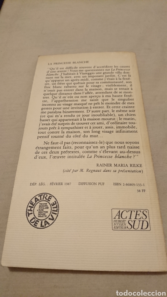 Libros de segunda mano: La Princesse blanche - Foto 2
