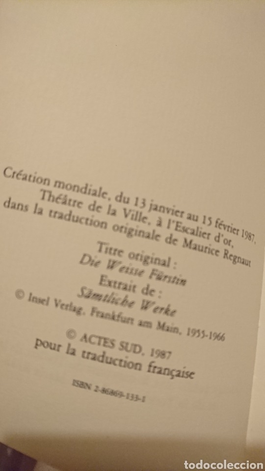 Libros de segunda mano: La Princesse blanche - Foto 4