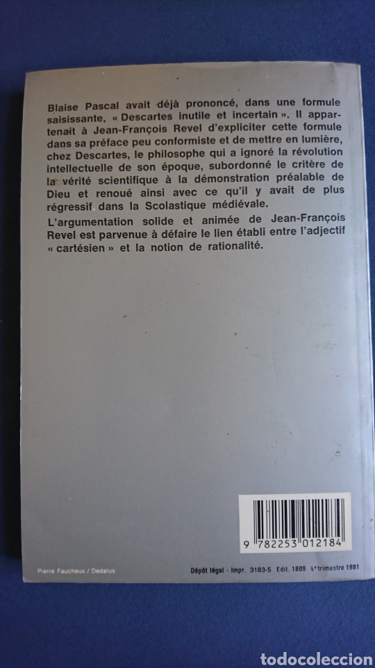 Libros de segunda mano: DESCARTES - Discours de la M&eacute;thode - Foto 2