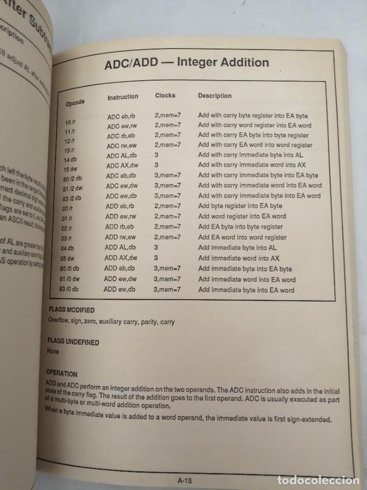 Libros de segunda mano: 80C86 SOFTWARE REFERENCE MANUAL - Foto 3