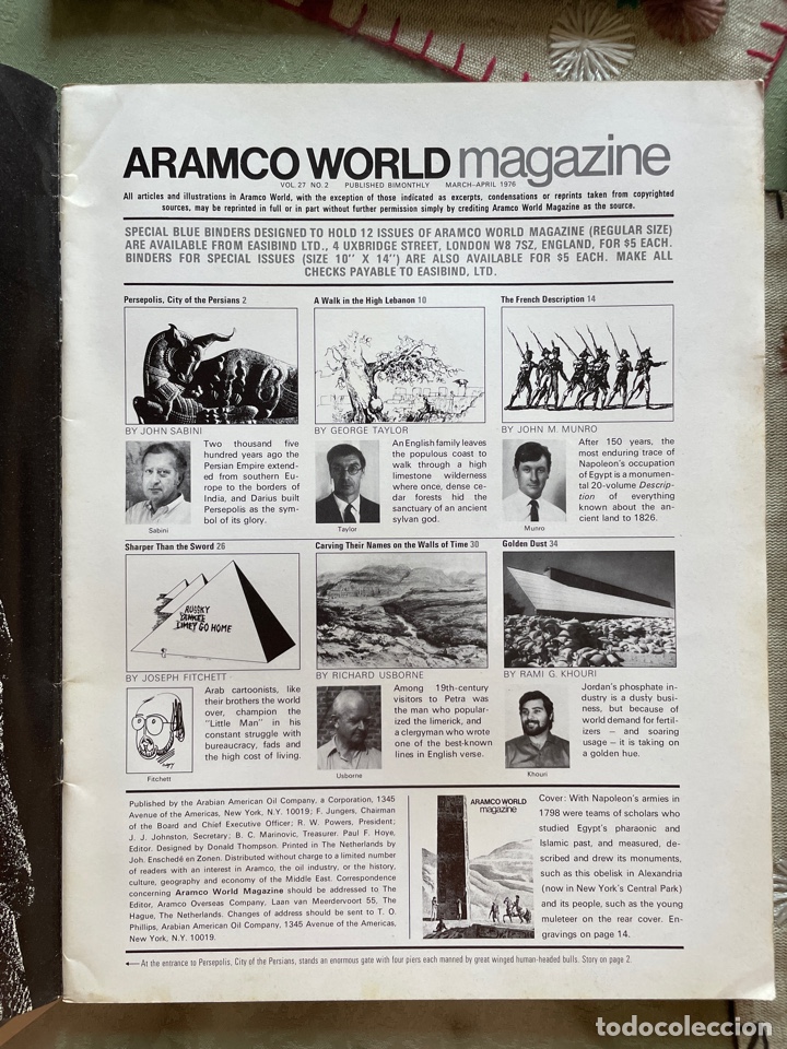 Libros de segunda mano: Aramco world (4 nums) - Foto 2
