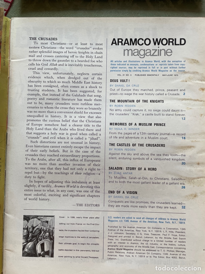 Libros de segunda mano: Aramco world (4 nums) - Foto 3