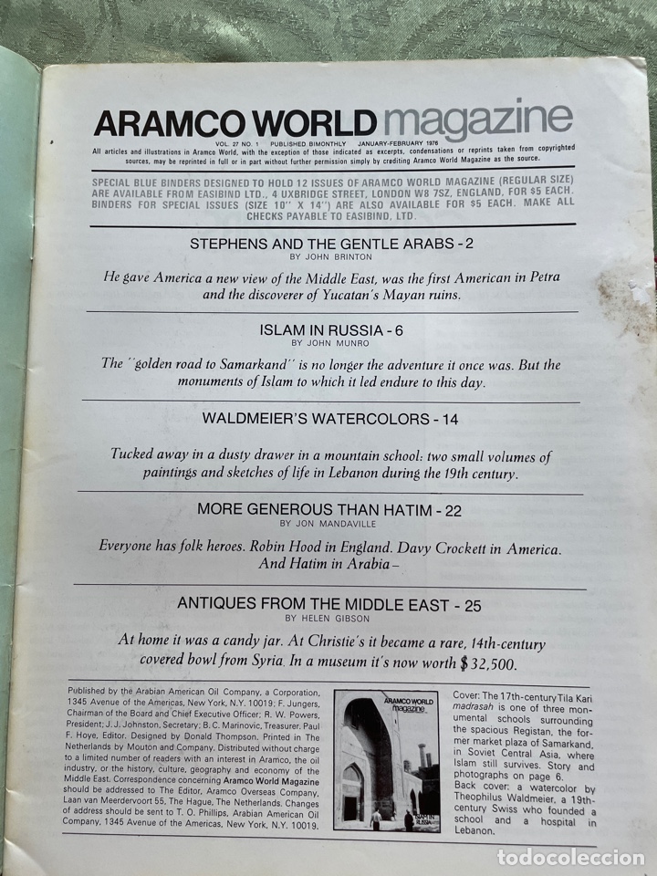 Libros de segunda mano: Aramco world (4 nums) - Foto 5
