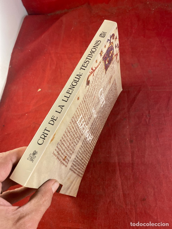 Libros de segunda mano: CRIT DE LA LLENGUA. TESTIMONIS - Foto 4