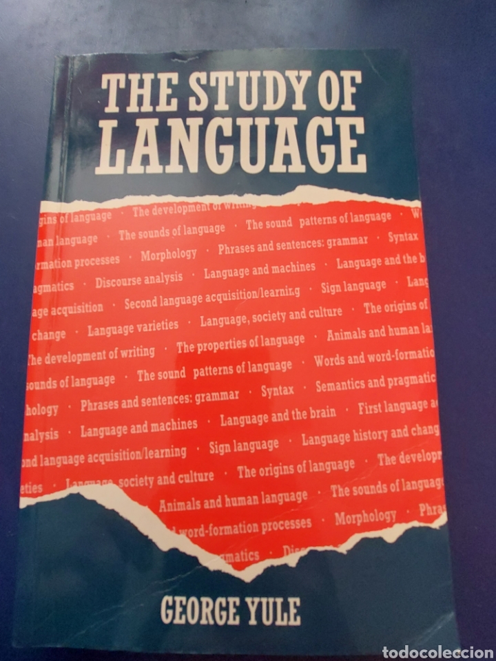 Libros de segunda mano: THE STUDY OF LANGUAGE # YULE # CAMBRIDGE - Foto 1