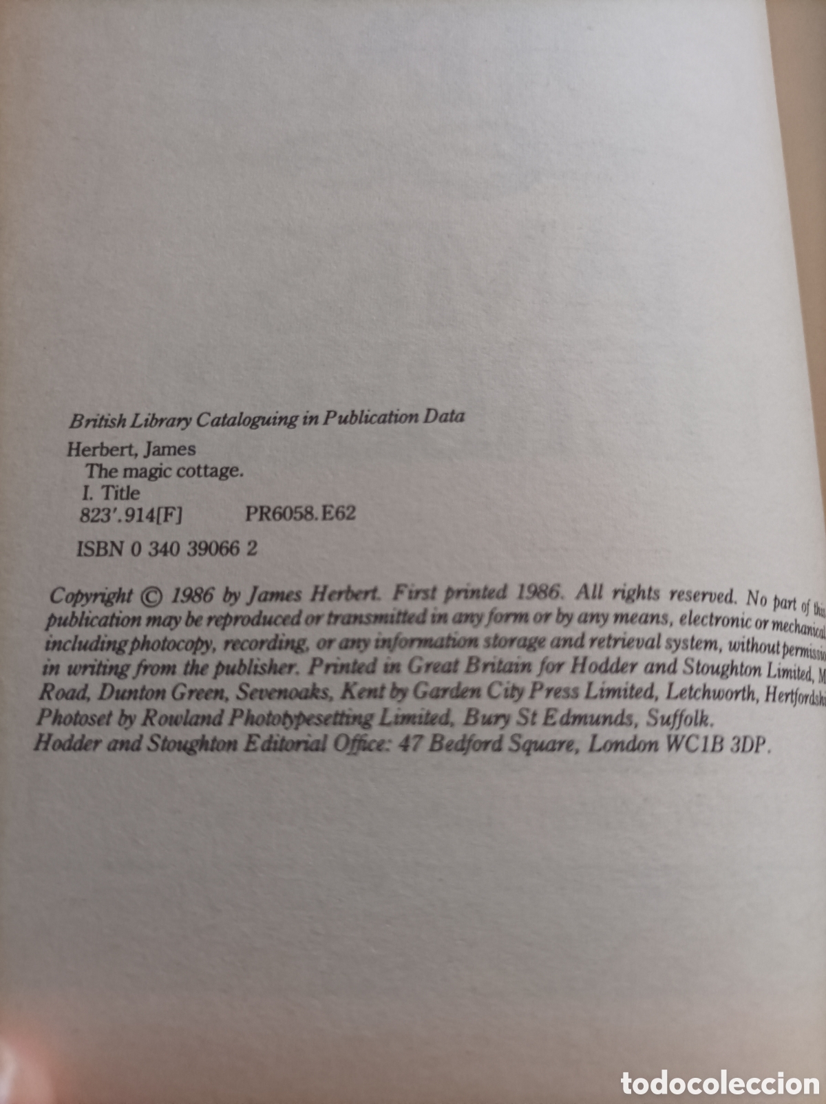 Libros de segunda mano: Haunted The Magic Cottage James Herbert libros en ingl&eacute;s - Foto 13