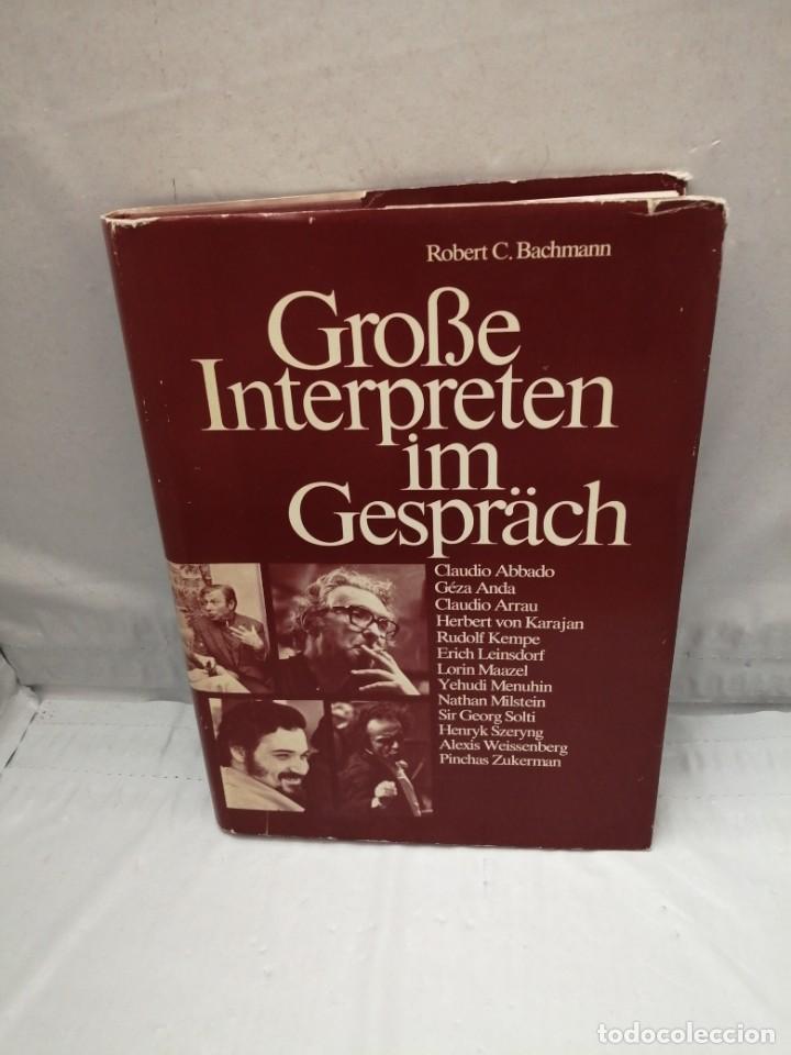 Libros de segunda mano: GROBE INTERPRETEN IM GESPR&Auml;CH - Foto 1