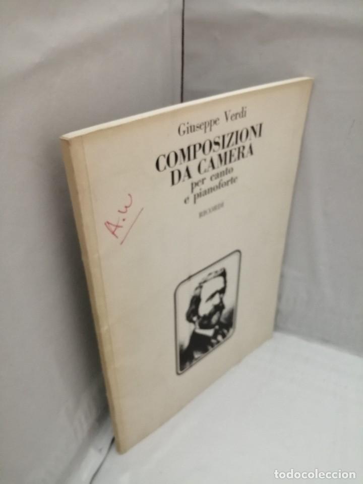 Libros de segunda mano: COMPOSIZIONI DA CAMERA PER CANTO E PIANOFORTE GIUSEPPE VERDI - Foto 5
