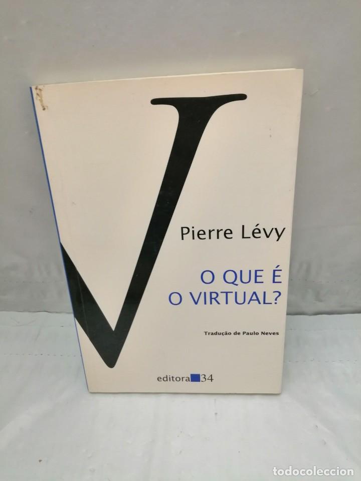 Libros de segunda mano: O QUE &Eacute; O VIRTUAL? (EM PORTUGUESE) - Foto 1