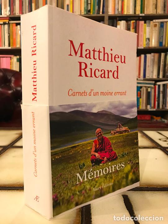 Libros de segunda mano: Carnets d&acute;un moine errant. Matthieu Ricard - Foto 1