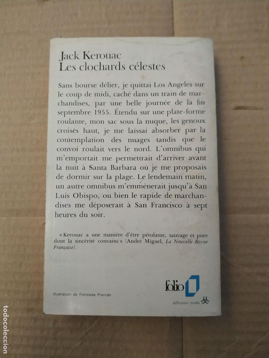 Libros de segunda mano: Le Clochards C&eacute;lestes - Jack Kerouac - Foto 2