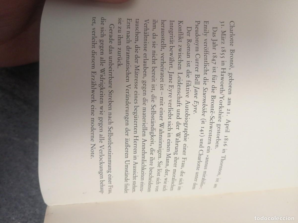 Libros de segunda mano: Libro Charlotte bronte Jane Eyre Germany - Foto 2