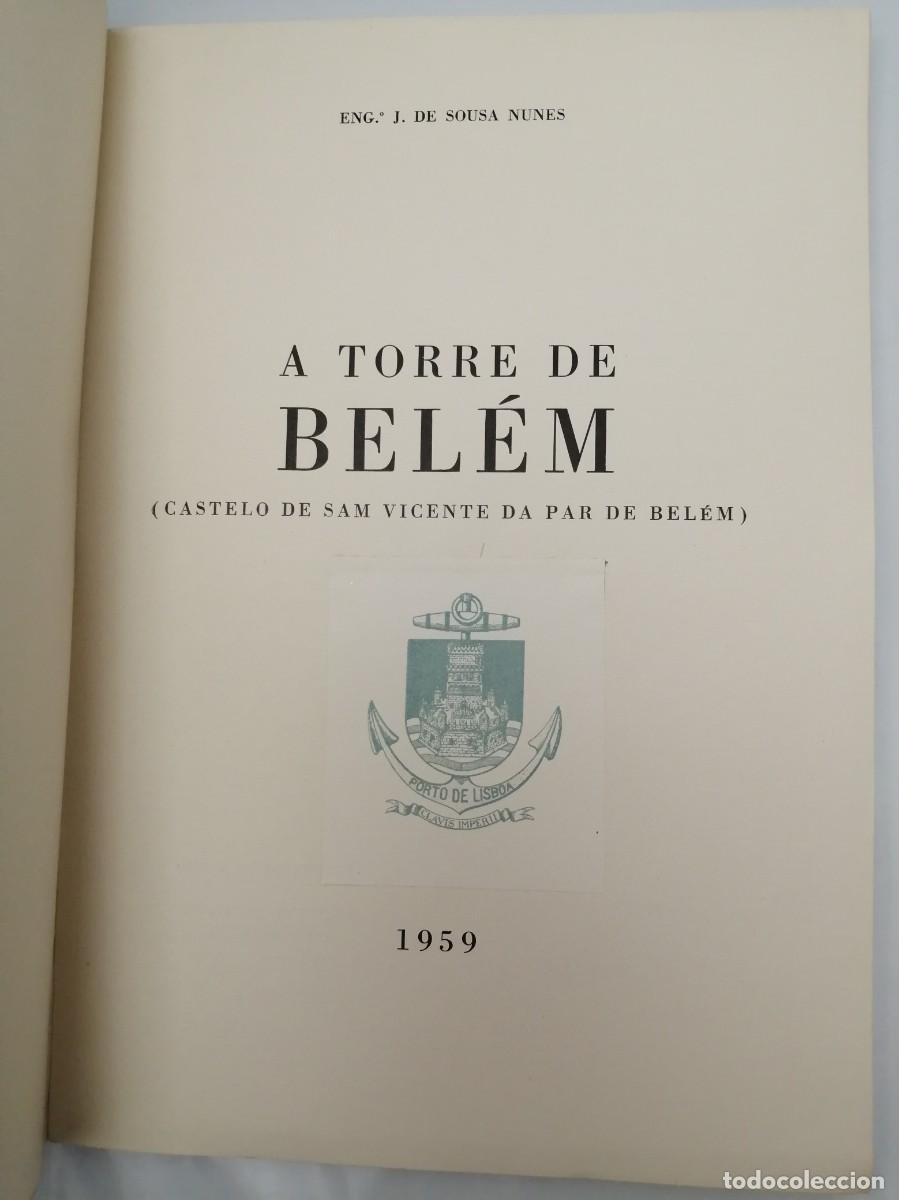 Libros de segunda mano: A TORRE DE BEL&Eacute;M (CASTELO DE SAM VICENTE DA PAR DE BEL&Eacute;M) - Foto 3