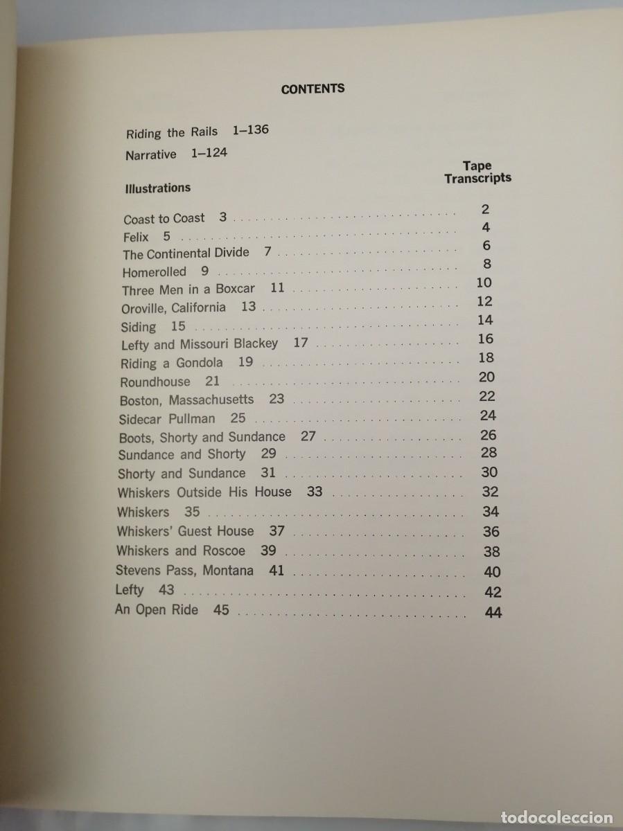 Libros de segunda mano: RIDING THE RAILS - Foto 3