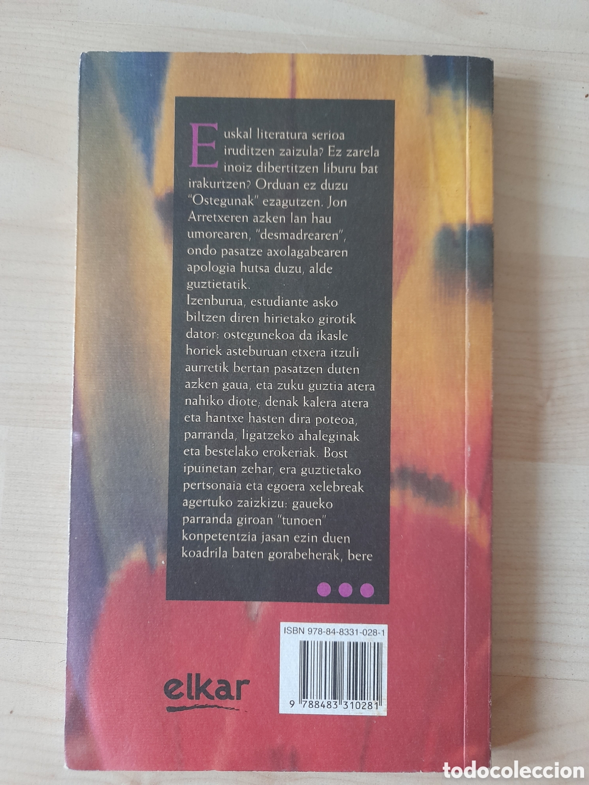 Libros de segunda mano: Ostegunak. Jon Arretxe - Foto 2