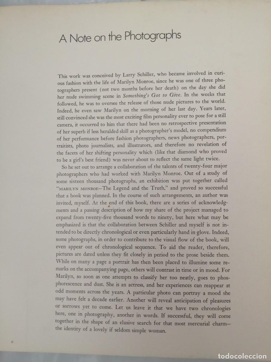Libros de segunda mano: MARILYN. A BIOGRAPHY (HARDCOVER) - Foto 3