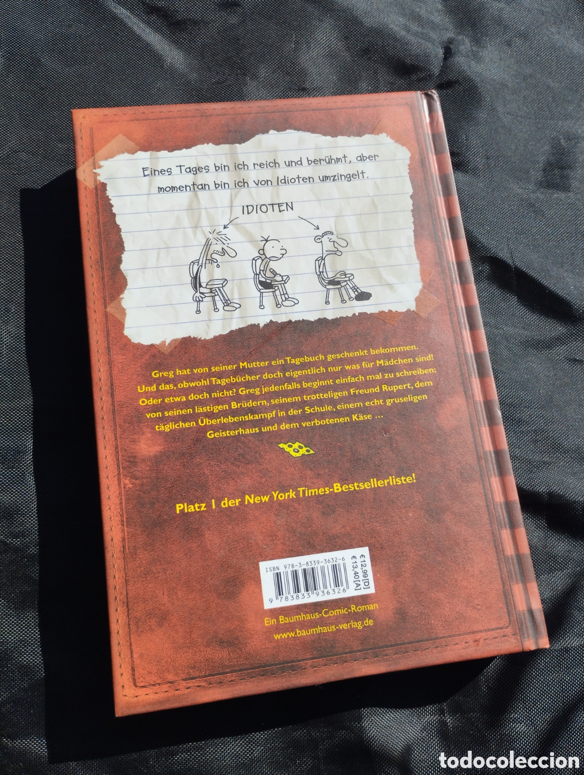 Libros de segunda mano: Von idioten umzingelt ! Gregs Tagebuch. - Foto 2