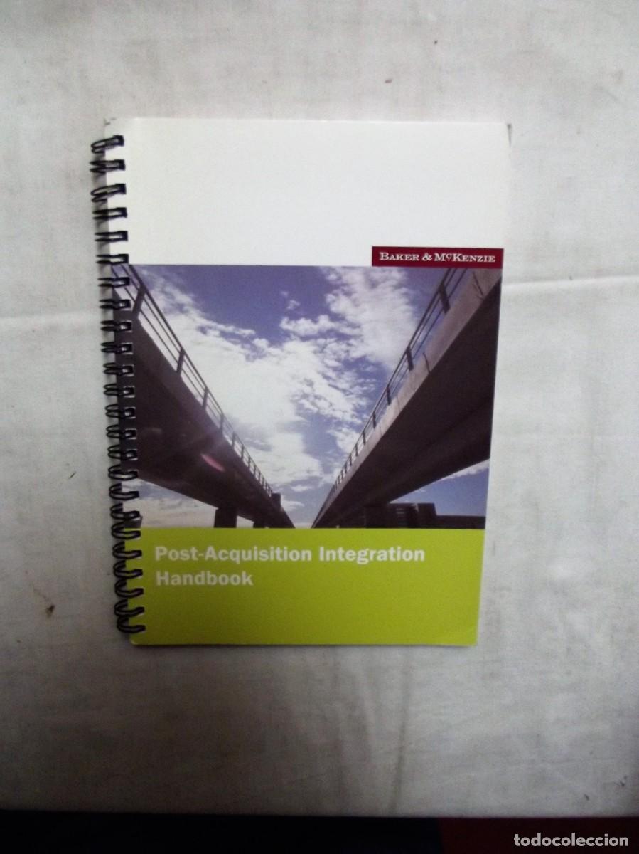 Libros de segunda mano: POST - ACQUISITION INTEGRATION HANDBOOK - Foto 1