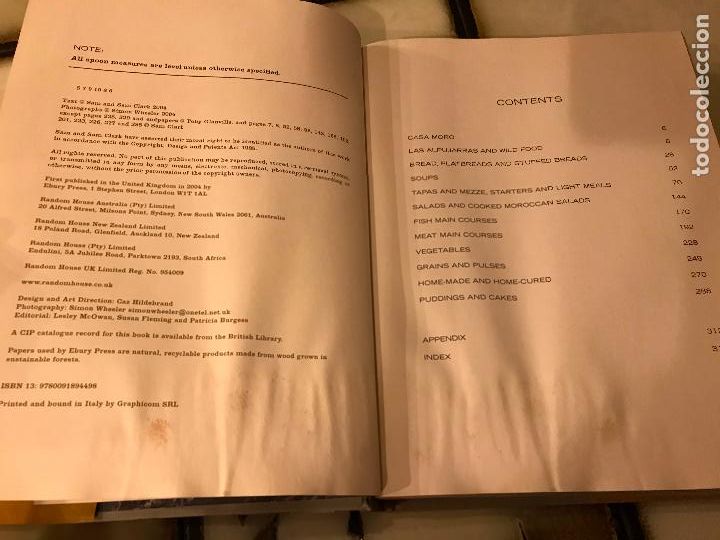 Libros de segunda mano: Moro. The cookbook. Sam and Sam Clark. - Foto 8