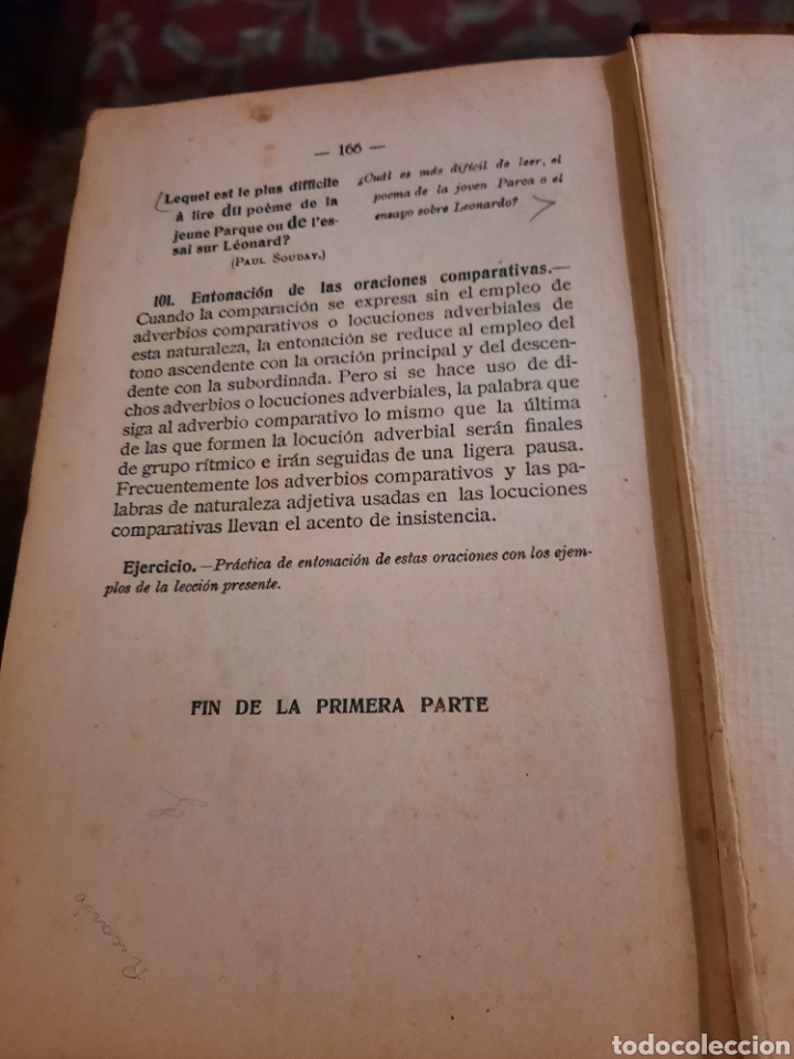 Libros de segunda mano: FRANC&Eacute;S, TERCER CURSO , PRIMERA PARTE - Foto 2