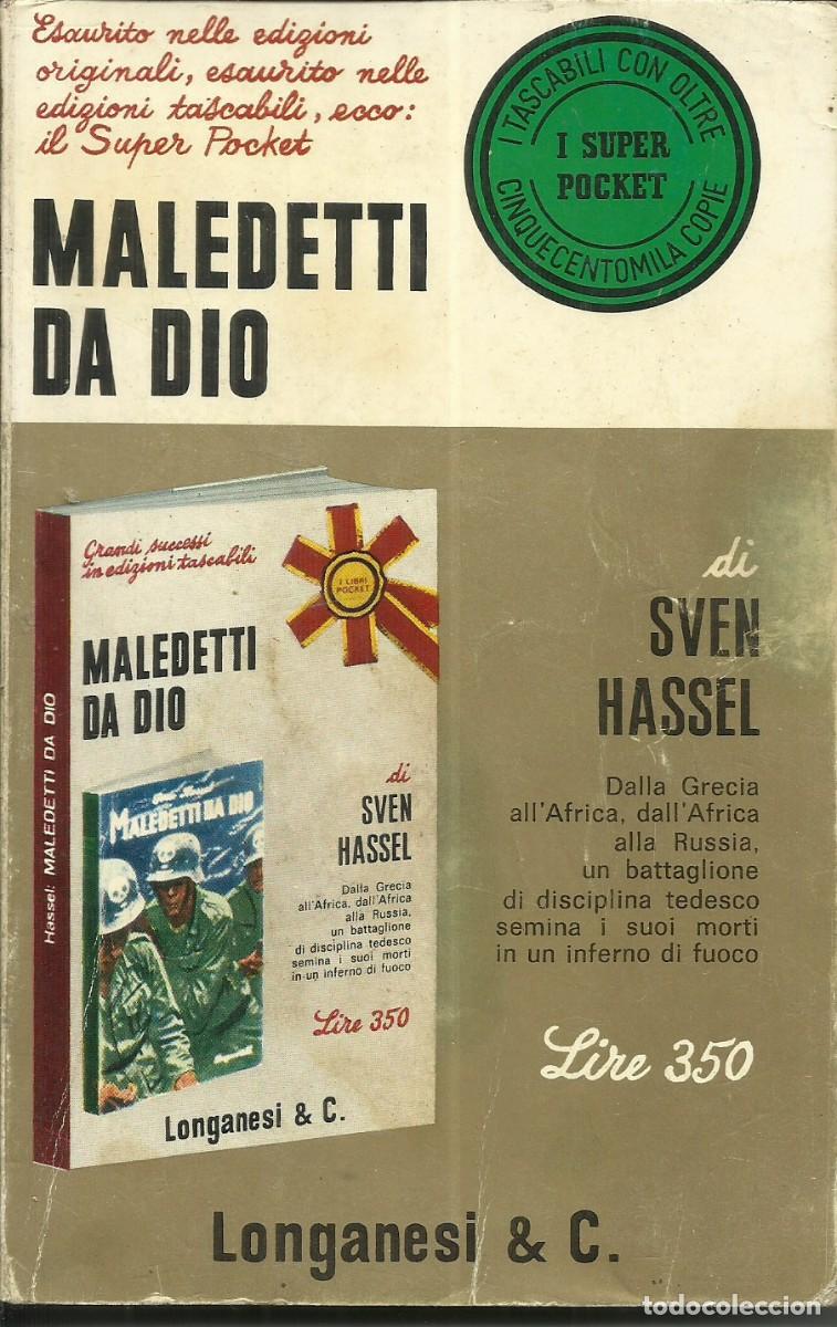 Libros de segunda mano: Maledetti da Dio / Sven Hassel - Foto 1