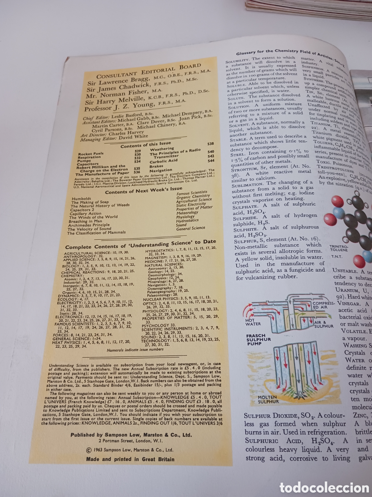 Libros de segunda mano: Understanding science, n&uacute;mero 34, ingl&eacute;s 1963 - Foto 2
