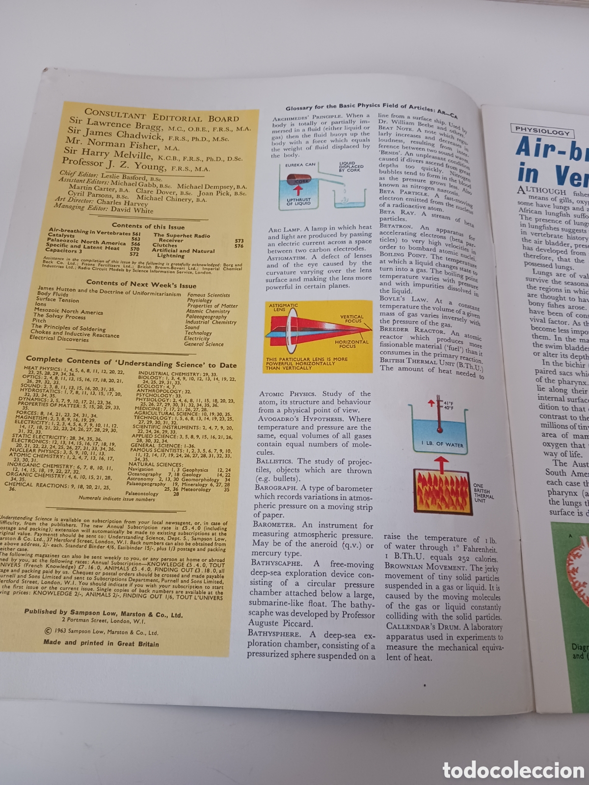 Libros de segunda mano: Understanding science, n&uacute;mero 36 ingl&eacute;s 1963 - Foto 2