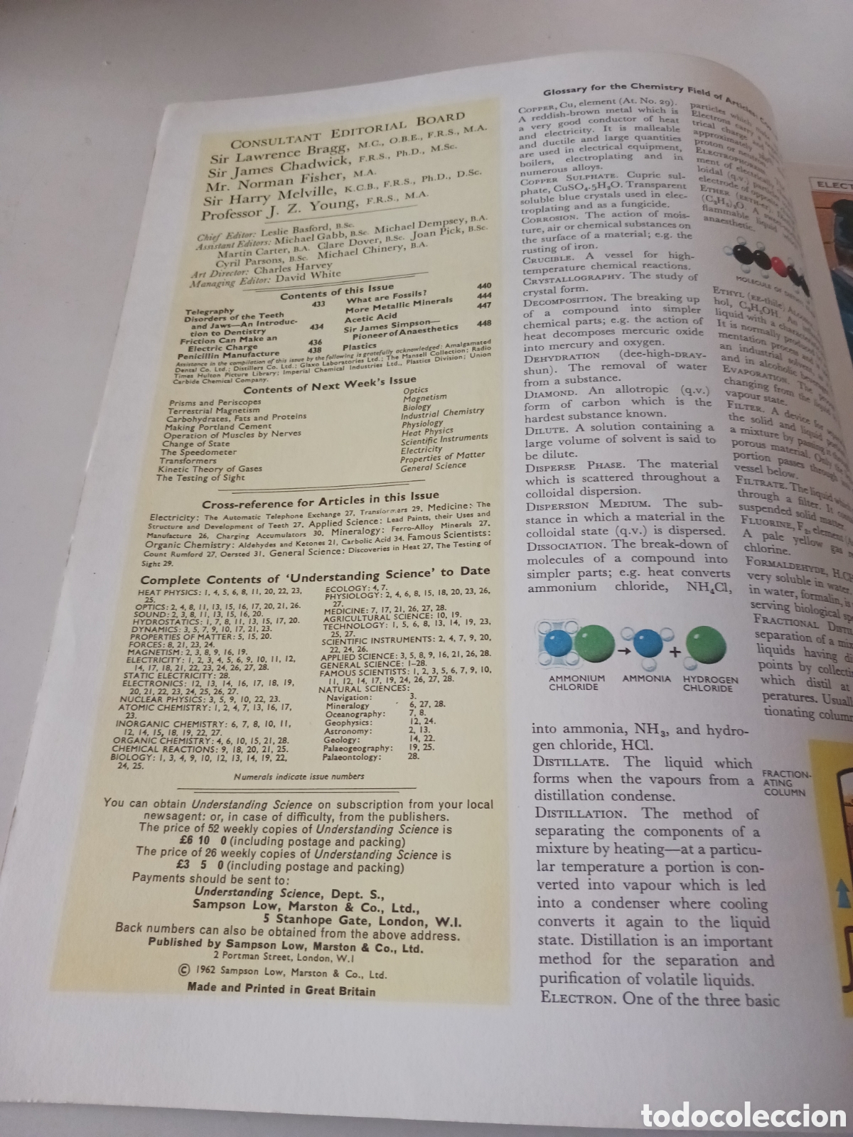 Libros de segunda mano: Understanding science, n&uacute;mero 28 ingl&eacute;s 1962 - Foto 2