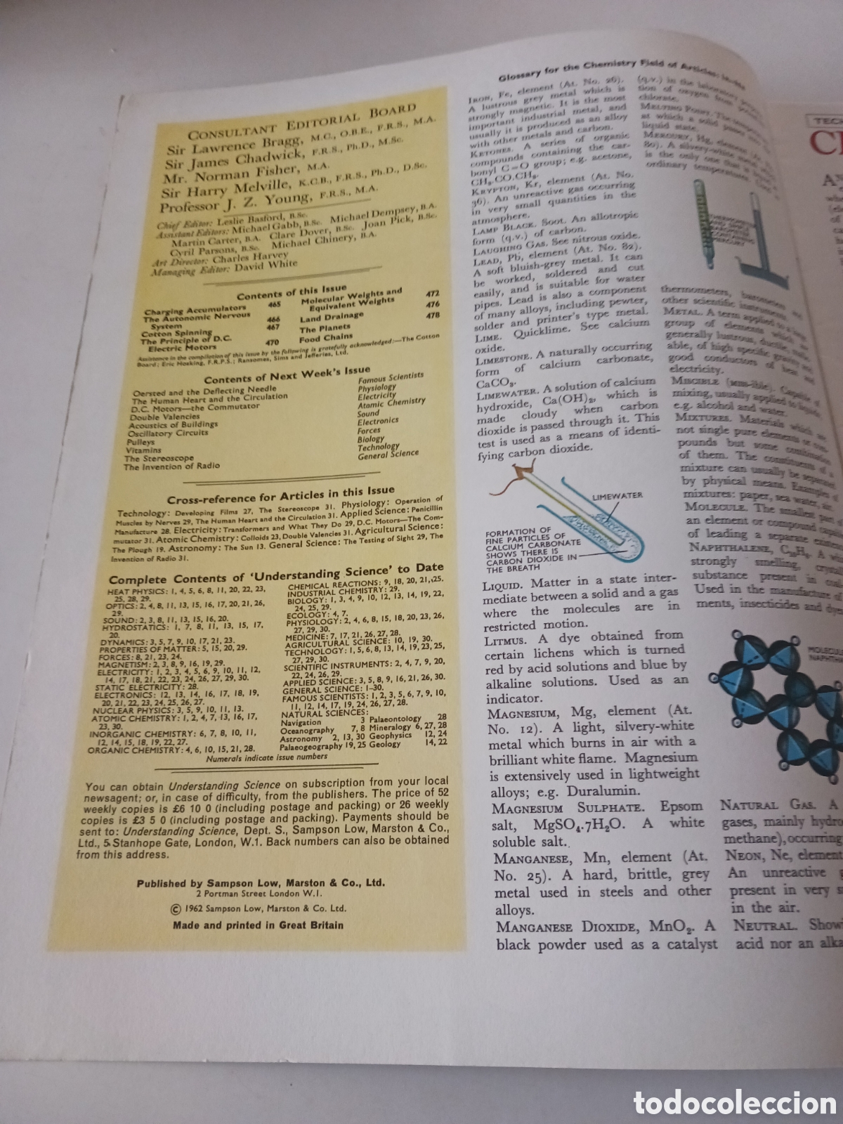 Libros de segunda mano: Understanding science, n&uacute;mero 30 ingl&eacute;s 1962 - Foto 2