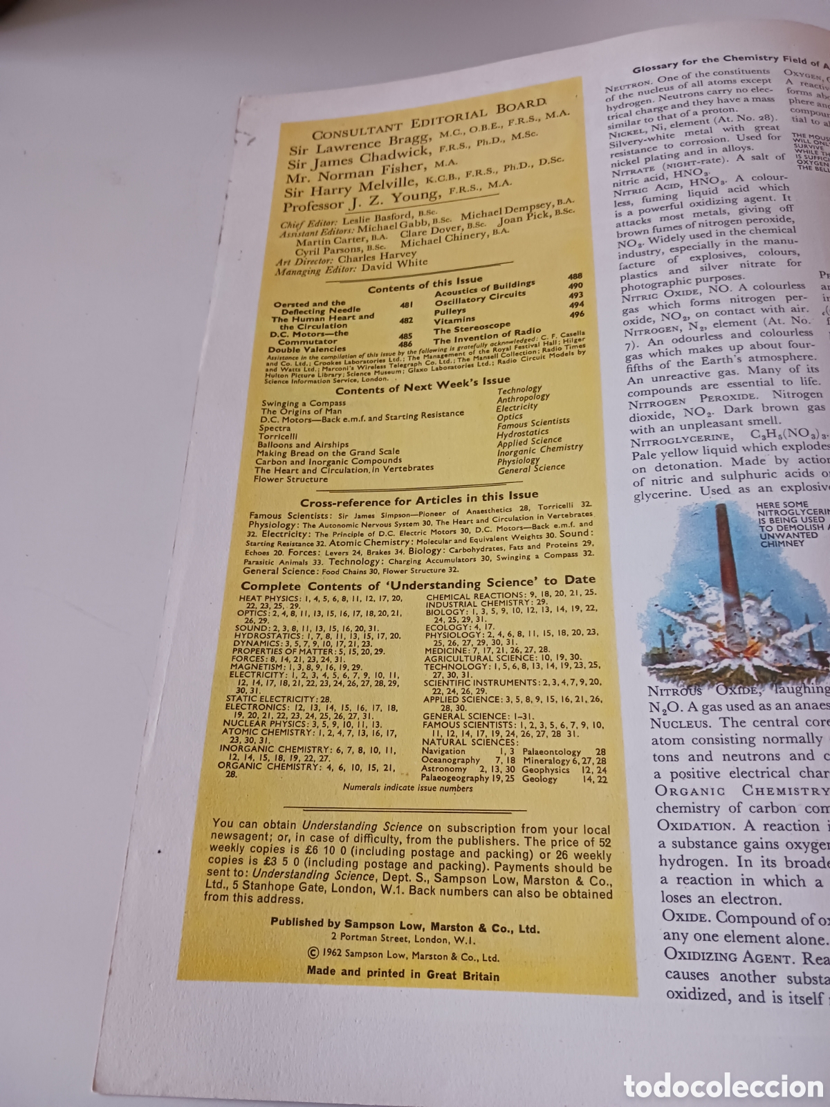 Libros de segunda mano: Understanding science, n&uacute;mero 31 ingl&eacute;s 1962 - Foto 2