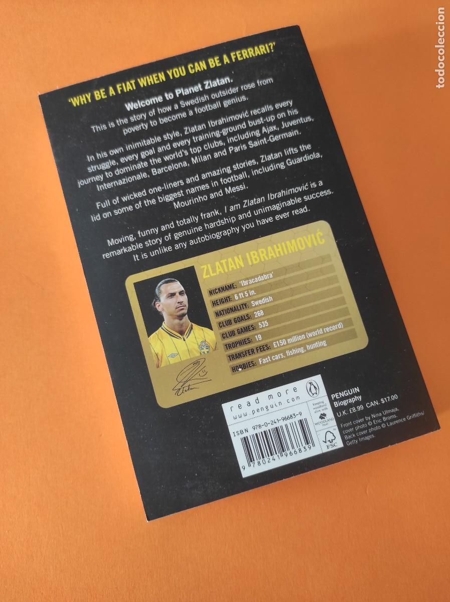 Libros de segunda mano: I AM ZLATAN IBRAHIMOVIC - Foto 3