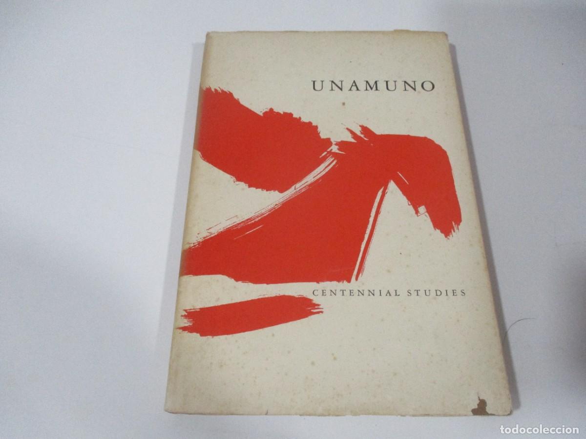 Libros de segunda mano: UNAMUNO Centennial Studies (Ingl&eacute;s) W15462 - Foto 1
