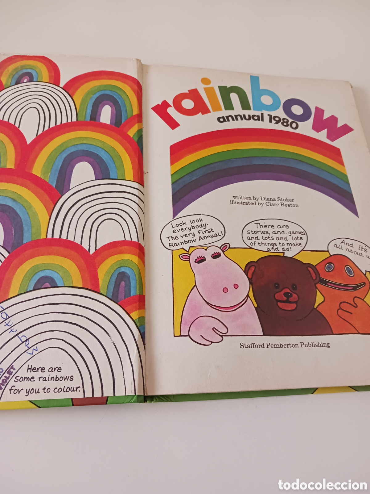 Libros de segunda mano: Rainbow annual 1980 ingl&eacute;s - Foto 2