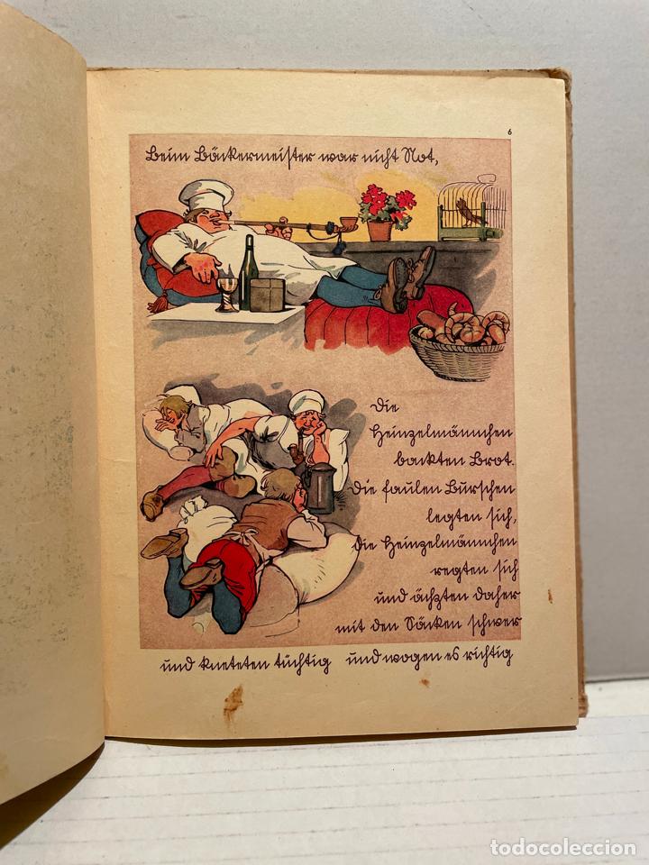 Libros de segunda mano: ANTIGUO LIBRO en Aleman Die Heinzelm&auml;nnchen - Foto 3