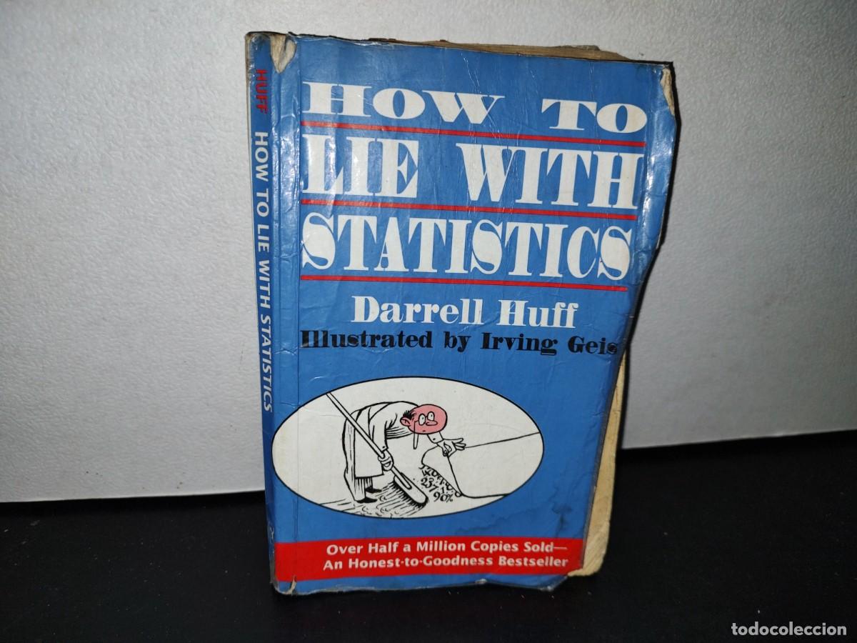 Libros de segunda mano: 46- INGL&Eacute;S. HOW TO LIE WITH STATISTICS - DARRELL HUFF - Foto 1