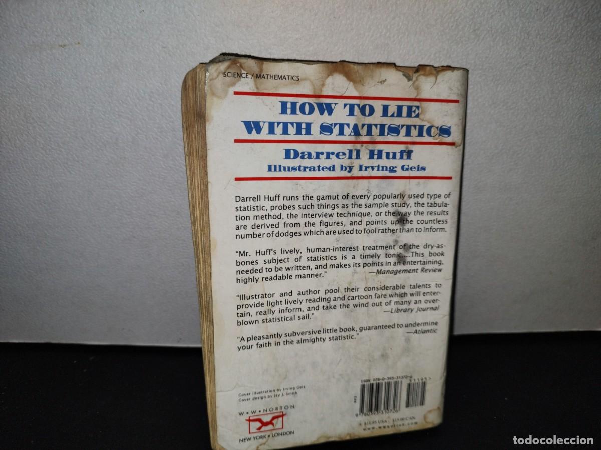Libros de segunda mano: 46- INGL&Eacute;S. HOW TO LIE WITH STATISTICS - DARRELL HUFF - Foto 4