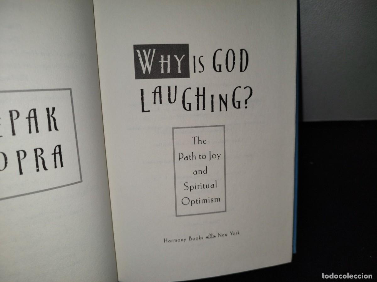 Libros de segunda mano: 47- WHY IS GOD LAUGHING? - DEEPAK CHOPRA - Foto 3