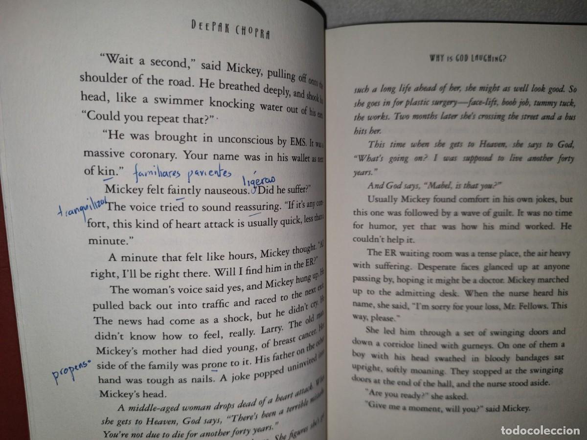 Libros de segunda mano: 47- WHY IS GOD LAUGHING? - DEEPAK CHOPRA - Foto 6