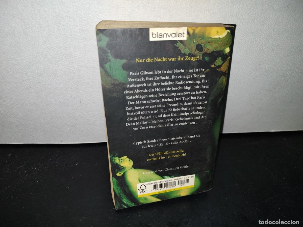 Libros de segunda mano: 51- ALEM&Aacute;N. RAGE - SANDRA BROWN - Foto 3