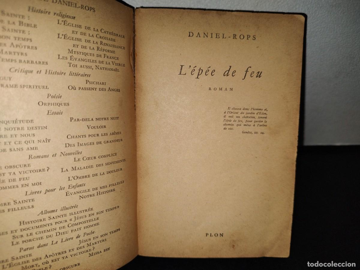 Libros de segunda mano: 53- FRANC&Eacute;S. L&Eacute;P&Eacute;E DE FEU - DANIEL ROPS - 1939 - Foto 4