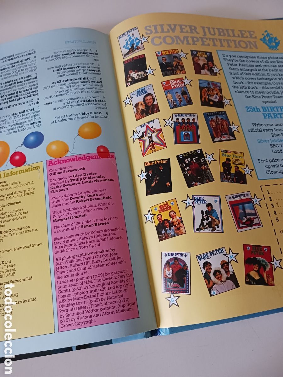 Libros de segunda mano: Blue Peter, book twenty, BBC 1983 ingl&eacute;s - Foto 4