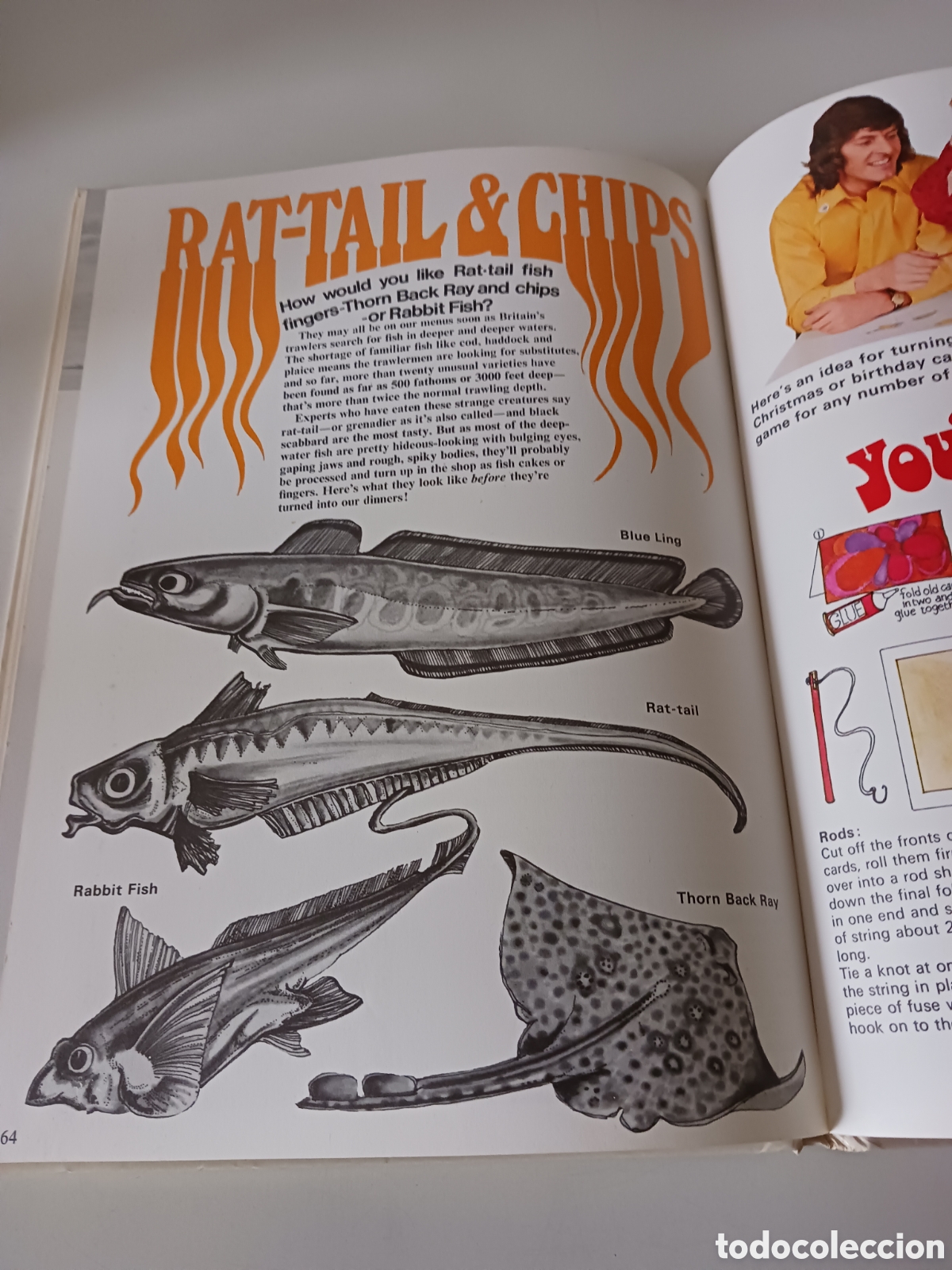 Libros de segunda mano: Blue Peter BBC eleventh book 1974 ingl&eacute;s - Foto 4