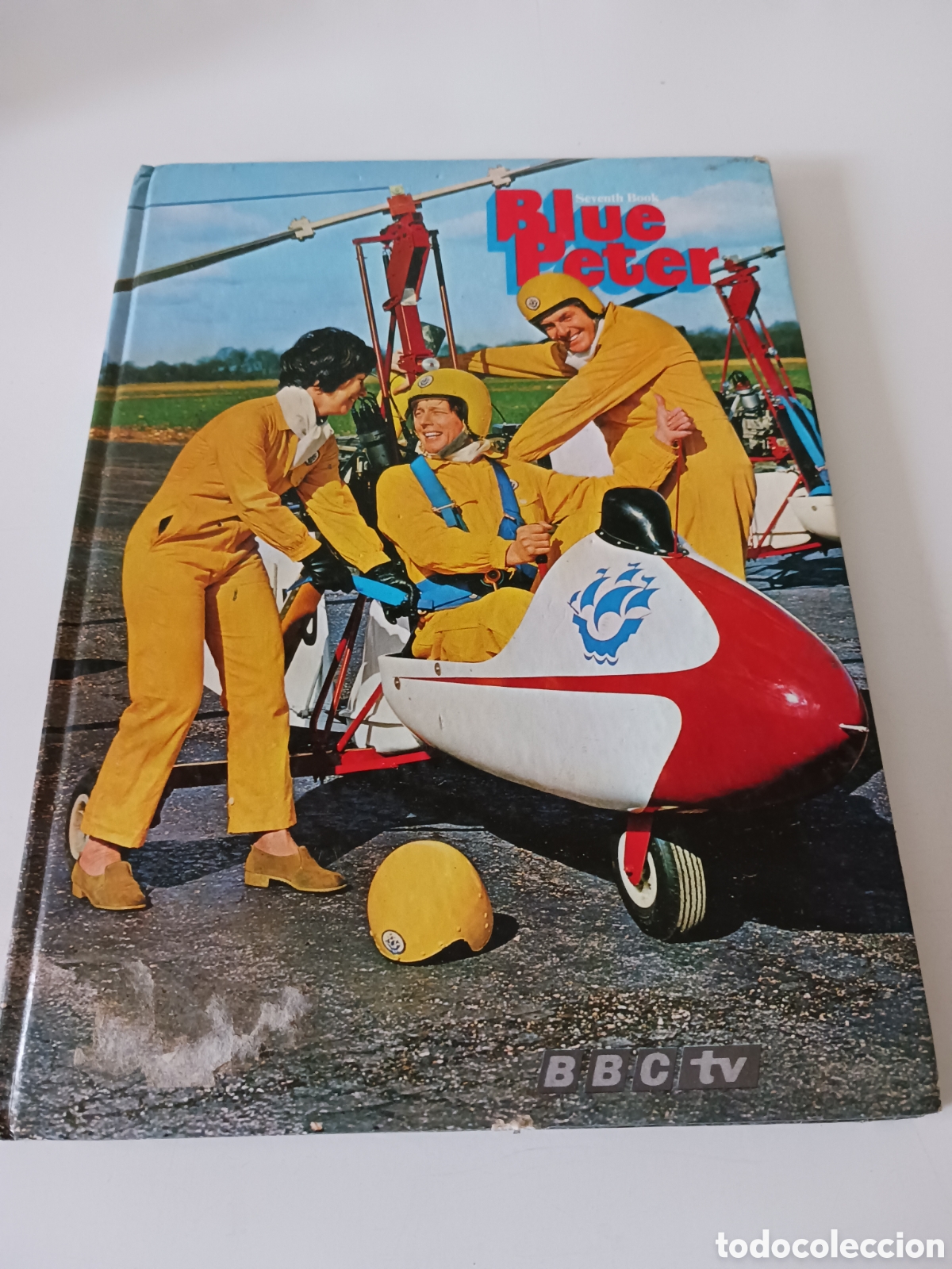 Libros de segunda mano: Blue Peter Seventh book BBC 1970 ingl&eacute;s - Foto 1