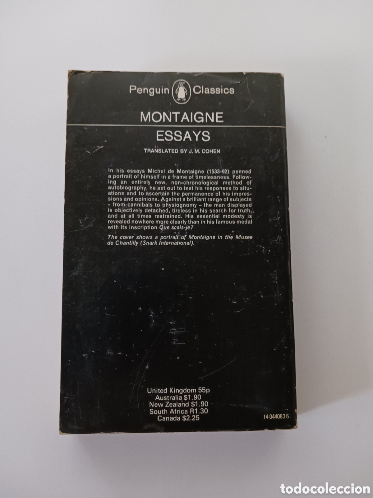 Libros de segunda mano: Montaigne, essays 1971 ingl&eacute;s - Foto 2