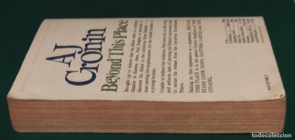Libros de segunda mano: Beyond This Place. AJ Cronin. 1973 Paperback 1&ordf; First Time. - Foto 2