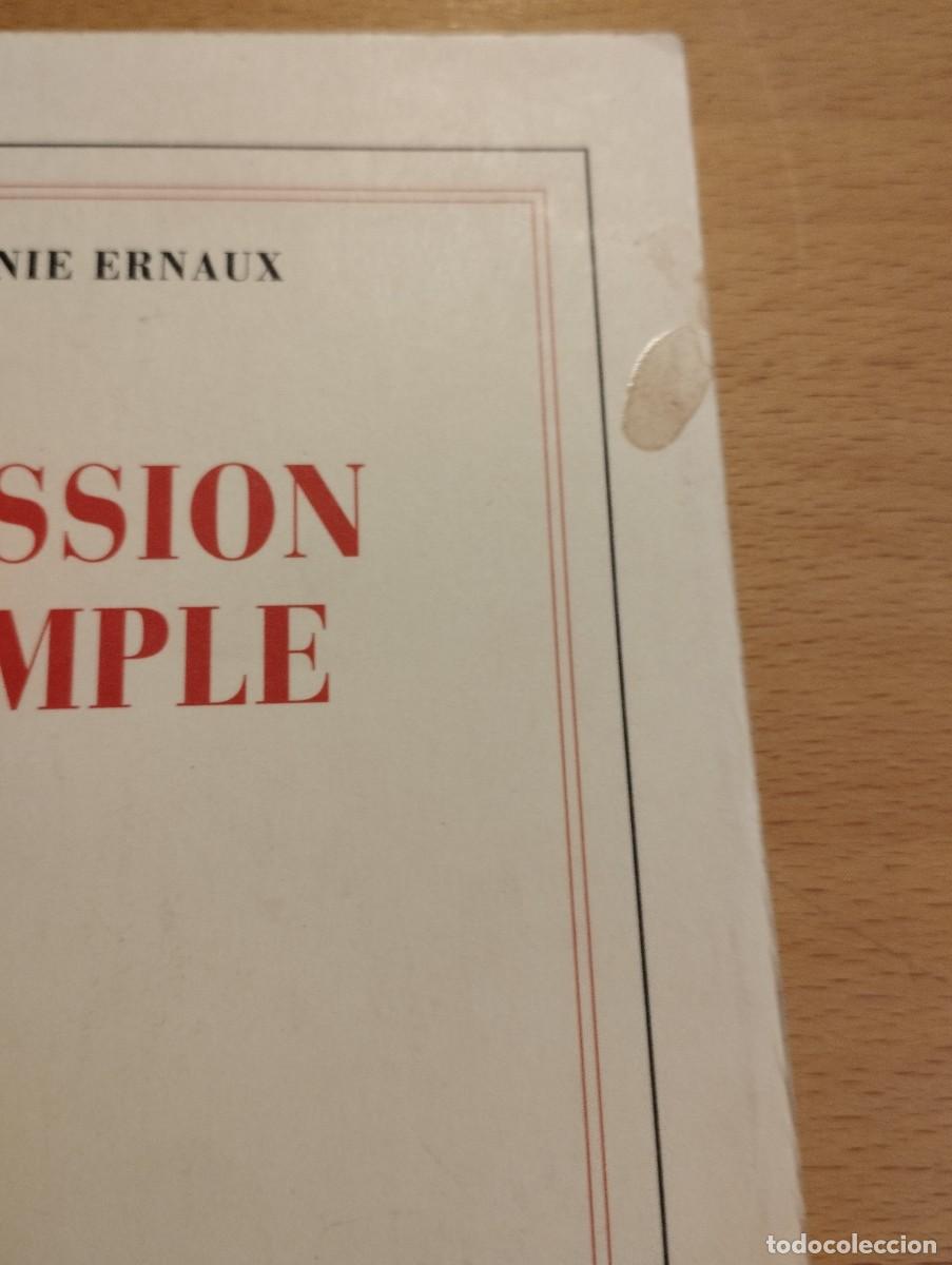 Libros de segunda mano: PASSION SIMPLE (ANNIE ERNAUX) - Foto 2